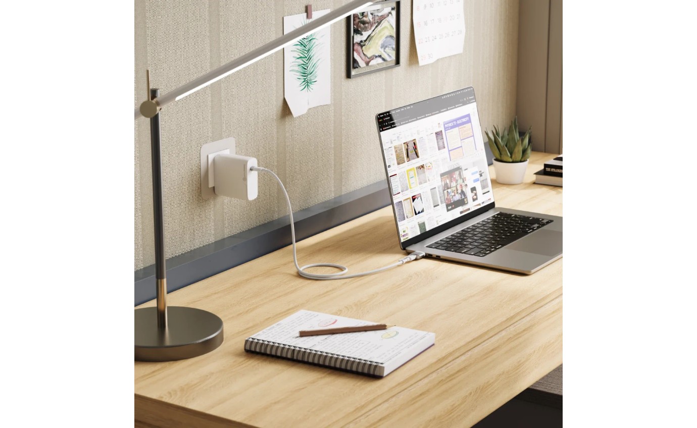 ALOGIC SnapSafe 240W USB-C to USB-C/MagSafe Charging Cable 2m ASCCMSWH