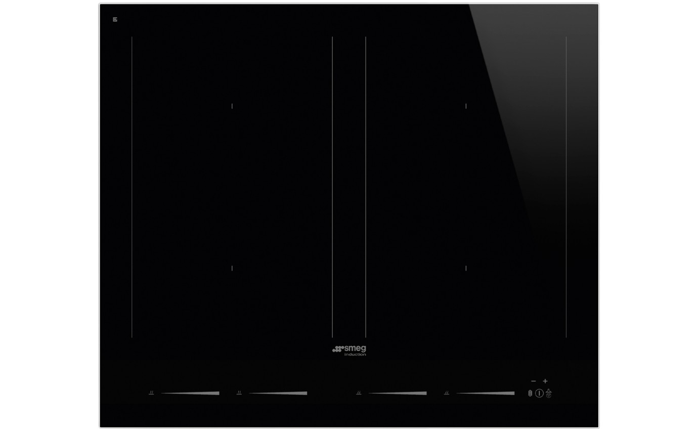 Smeg 60cm Linea Induction Cooktop (Midnight Black) SIM1644D