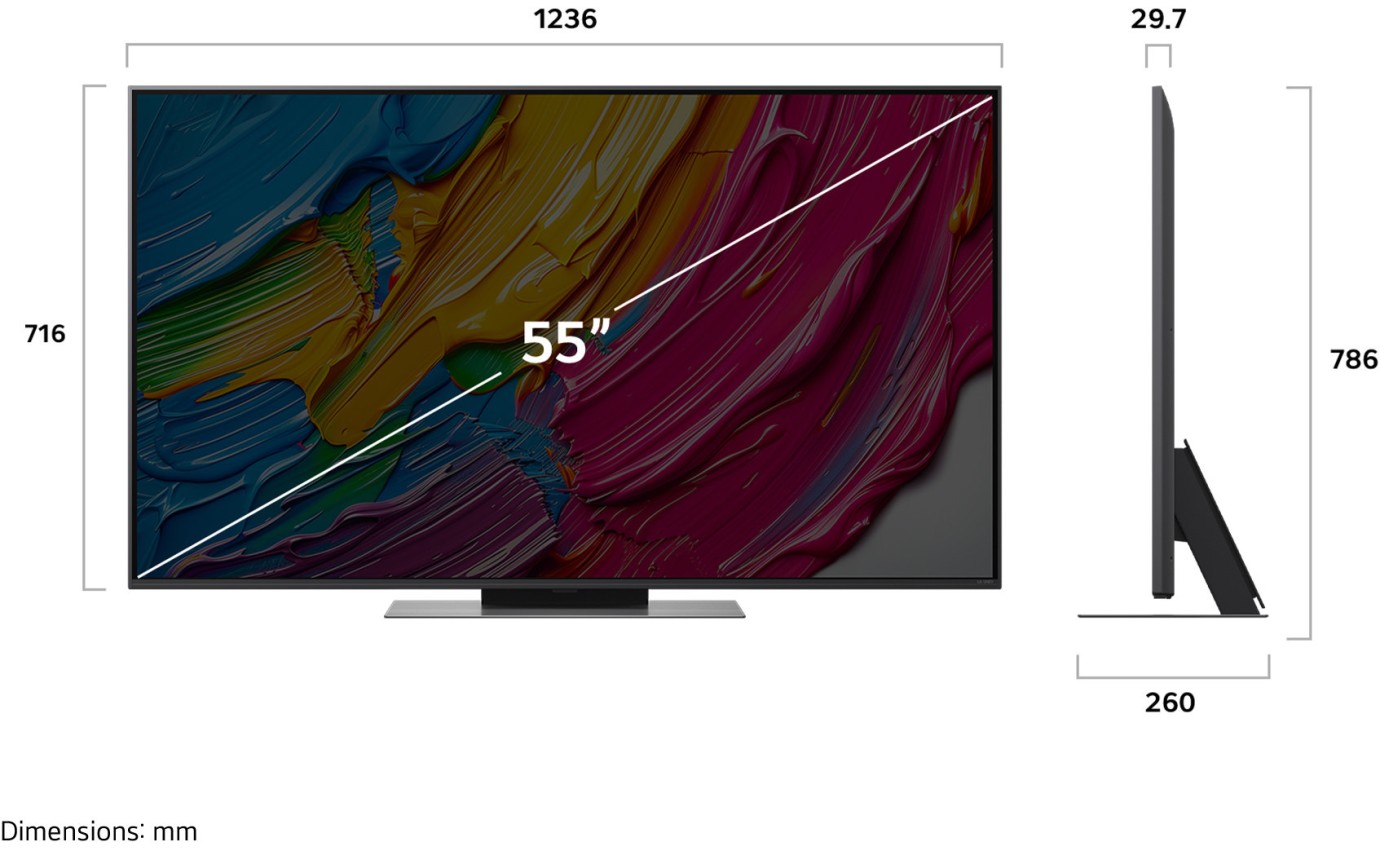 LG 55 inch QNED81A AI LED UHD 4K Smart TV 55QNED81ASA