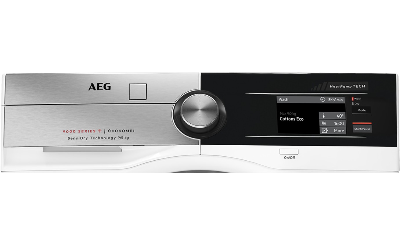 AEG 9kg/5kg &Ouml;kokombi Washer Heat Pump Dryer Combo LWX9A9613C