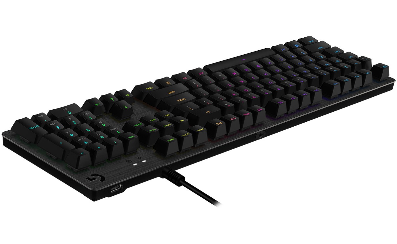 Logitech G G512 Carbon LIGHTSYNC RGB Mechanical Keyboard (GX Brown Tactile) 920009354