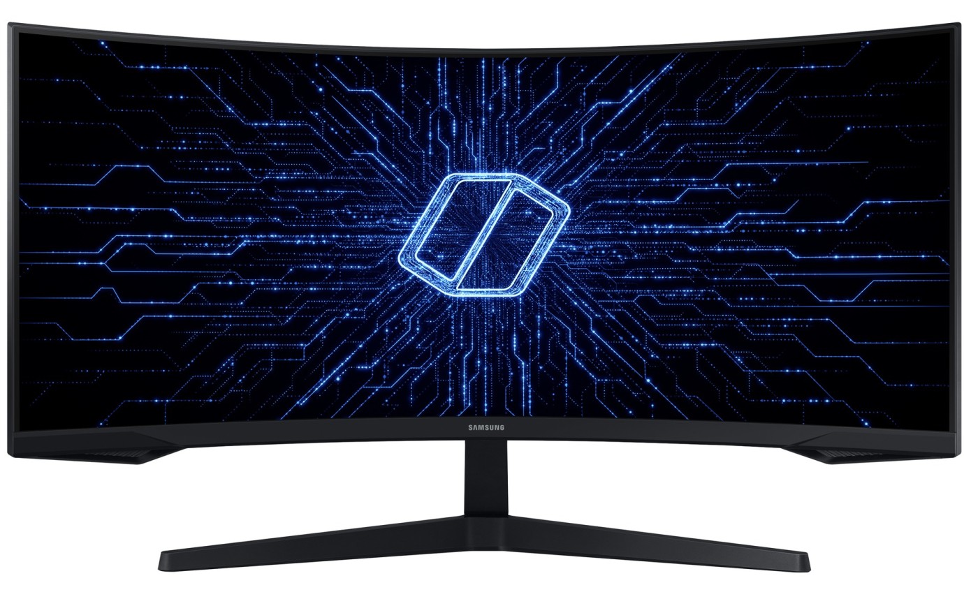 Samsung 34 inch Odyssey G55T Curved WQHD 165Hz Gaming Monitor LC34G55TWDEXXY