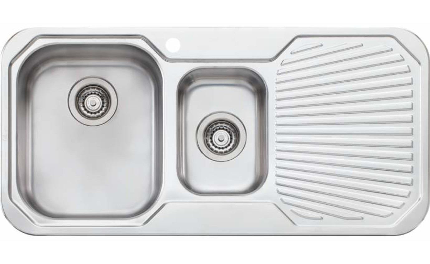 Oliveri Petite 1 & 1/2 Bowl Sink PE3011TH