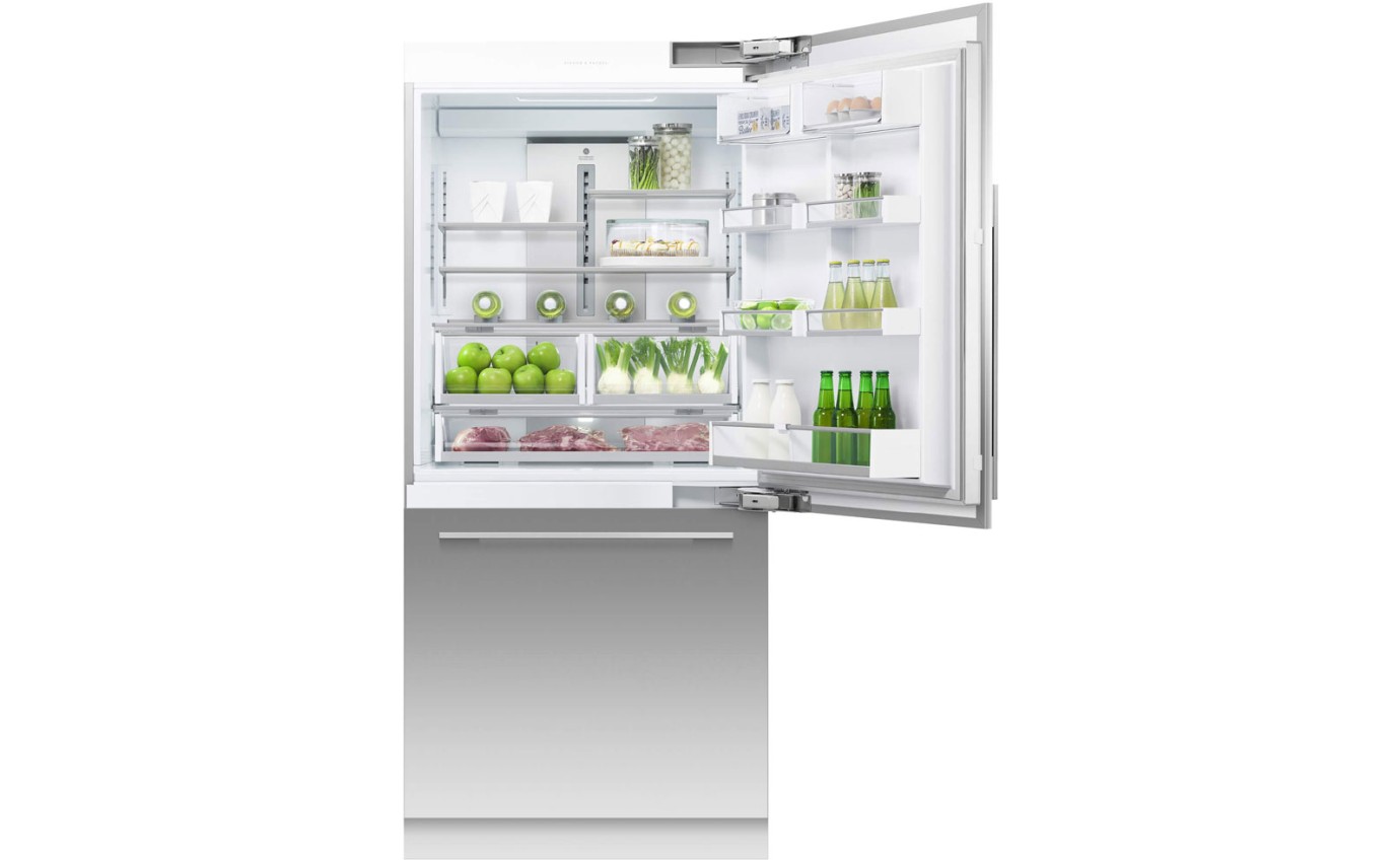 Fisher & Paykel 91cm Series 7 Integrated Refrigerator Freezer, Ice RS9120WRJ1
