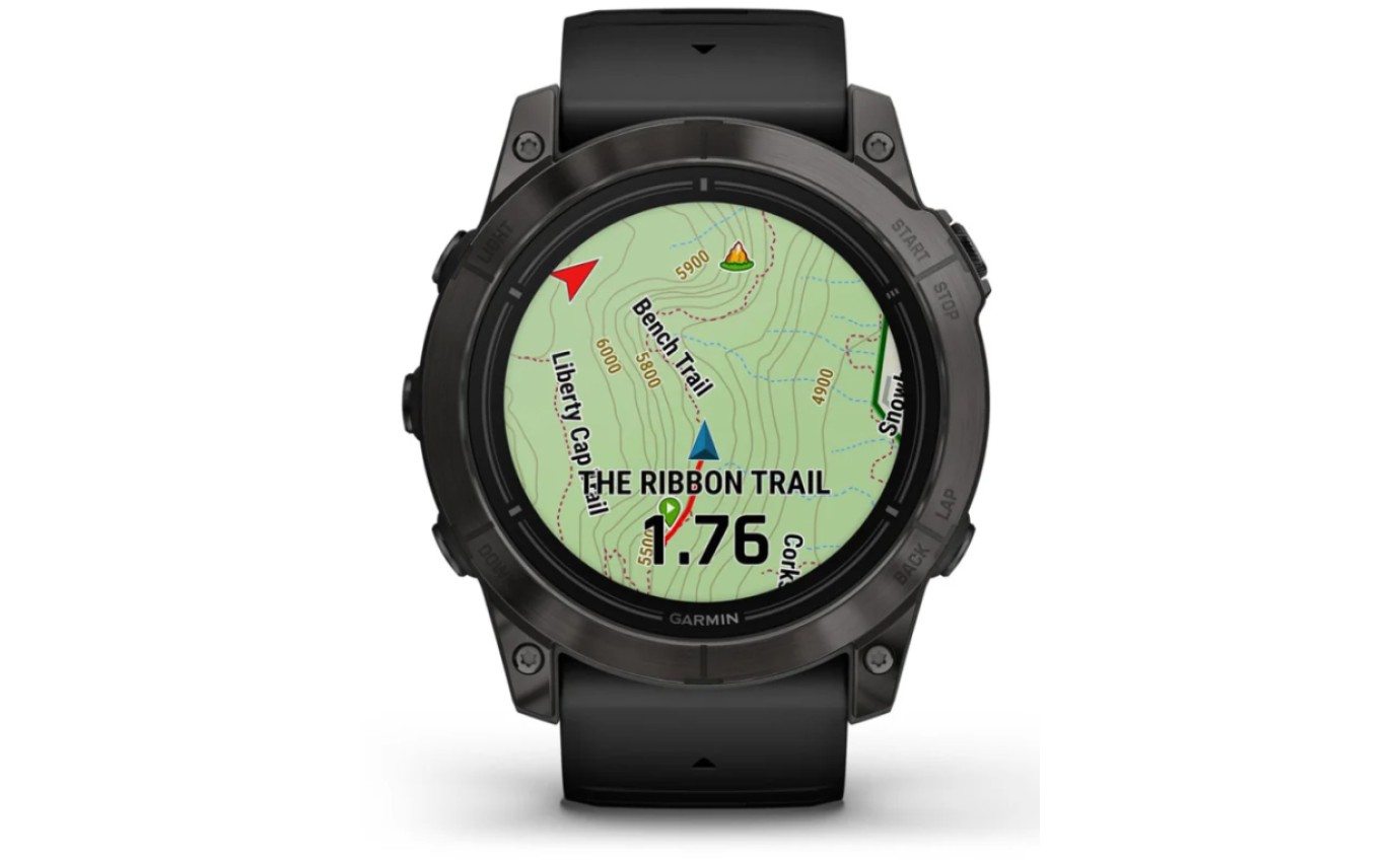 Garmin Garmin epix &trade; Pro (Gen 2) Sapphire Edition 51mm Carbon Grey DLC Titanium with Black Band 0100280402