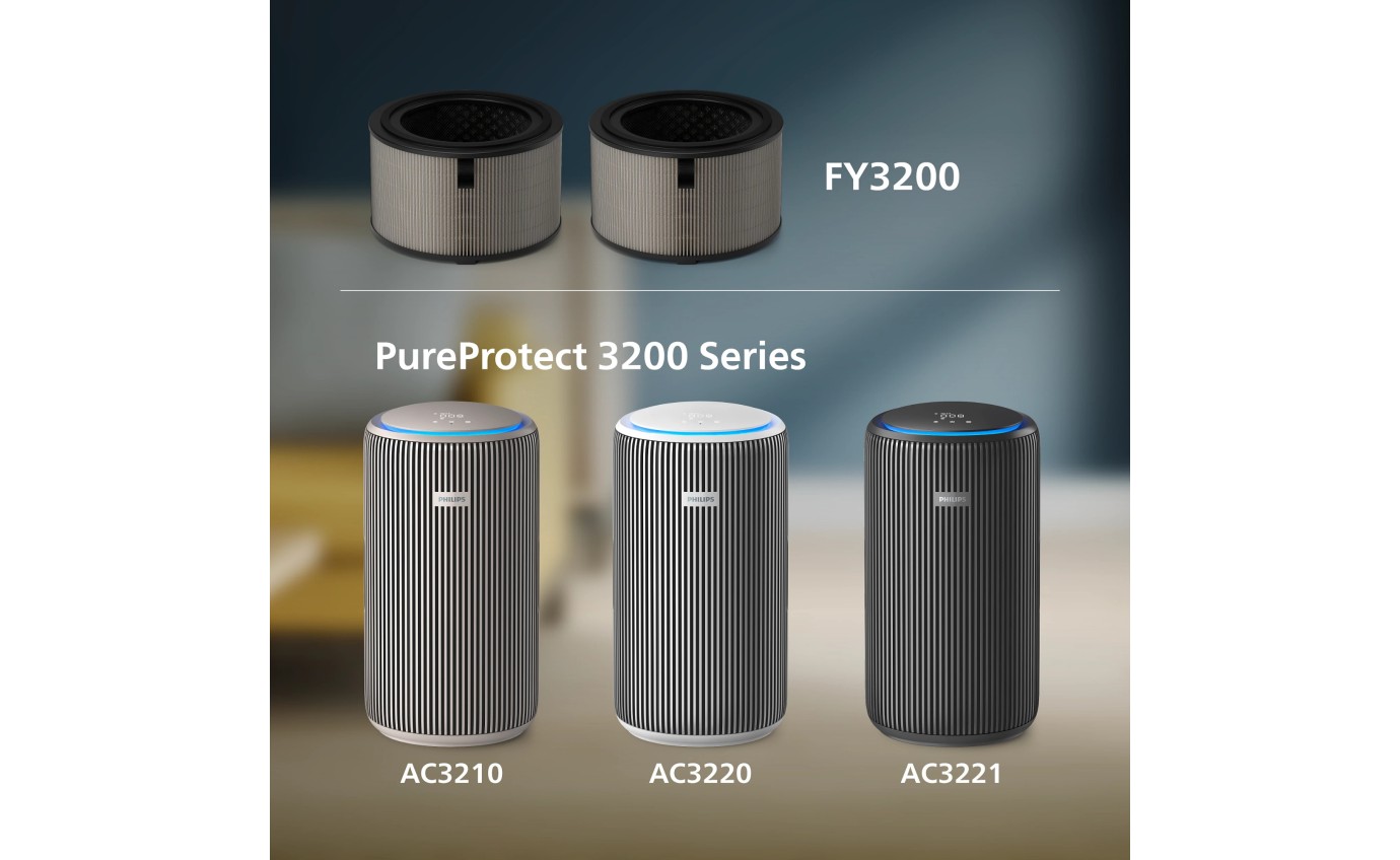 Philips PureProtect 3200 Series HEPA NanoProtect Filter (2 Pack) FY320030