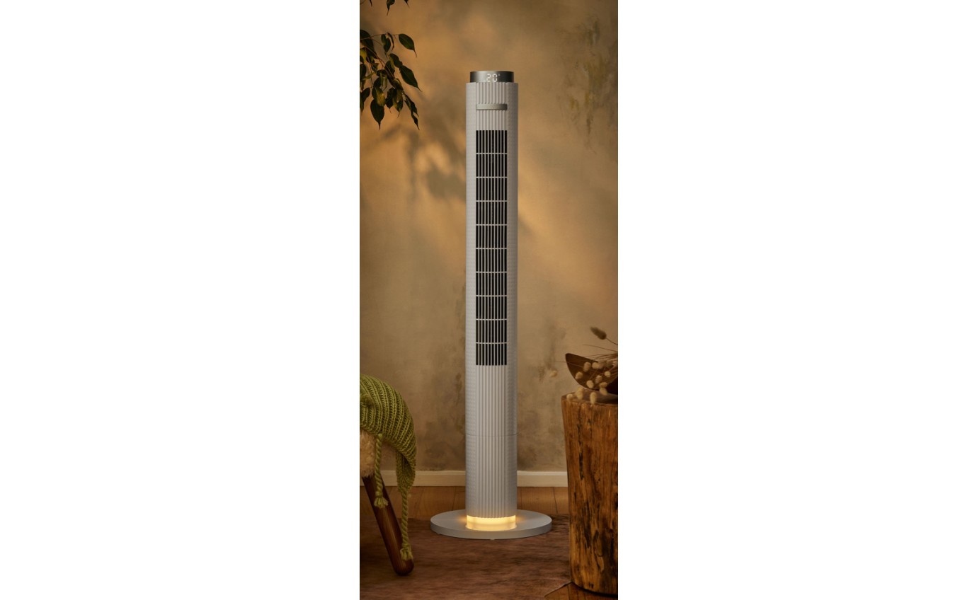 Dimplex 117cm Tower Fan with Night Light DCTF117NL
