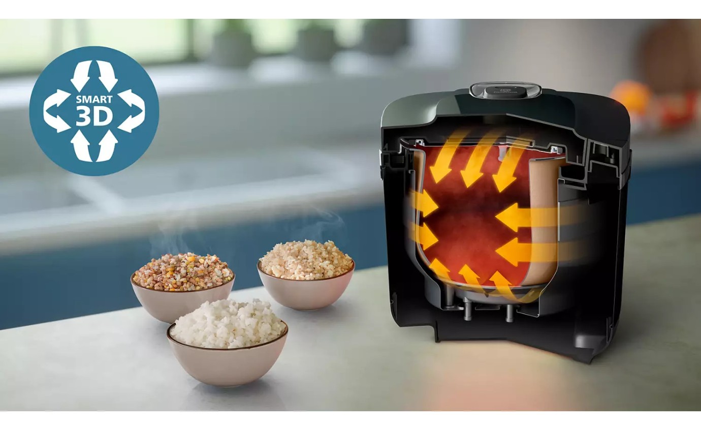 Philips 5000 Series Digital Rice Cooker HD481431