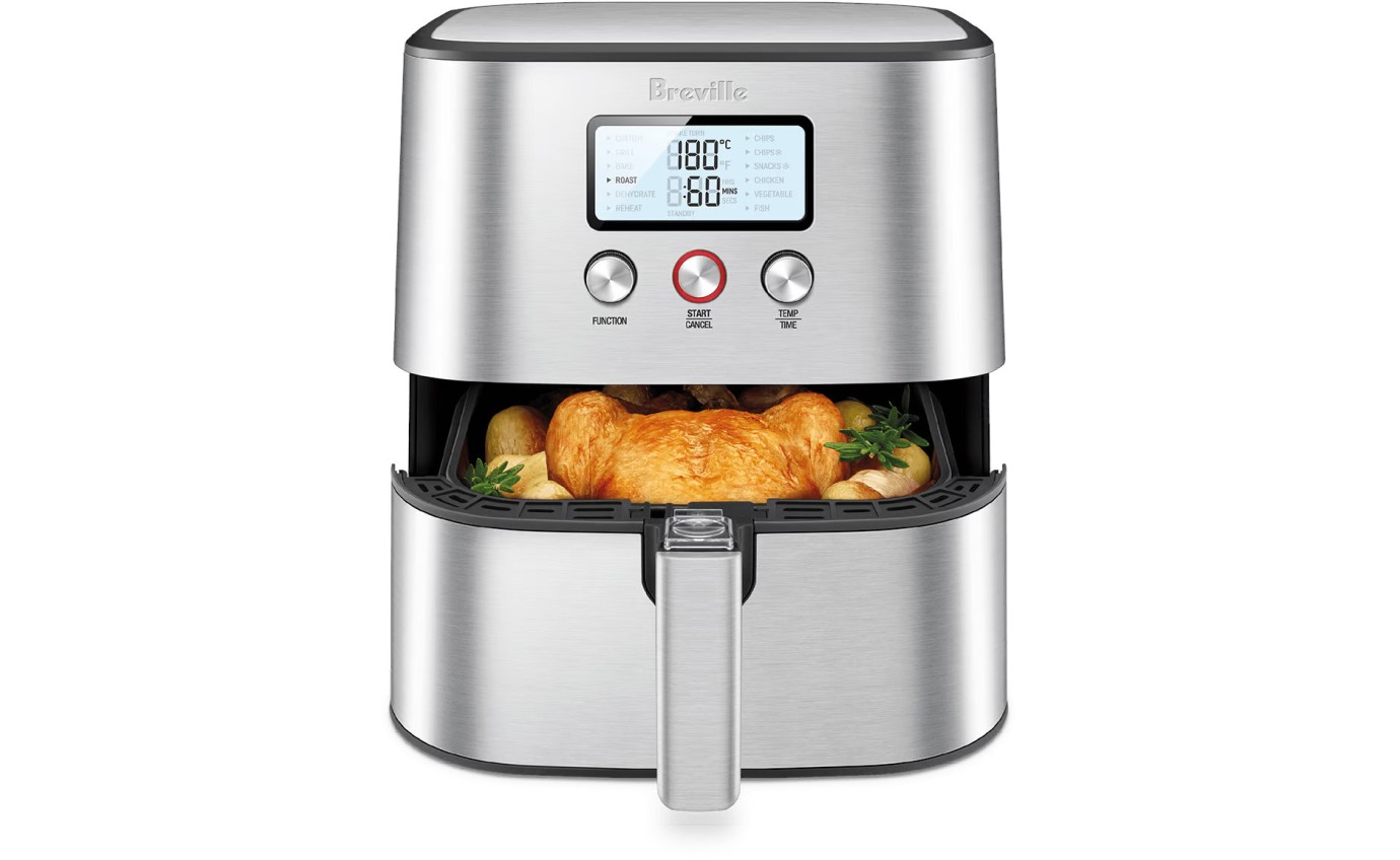 Breville the Air Fryer Chef&trade; Plus (Brushed Stainless Steel) LAF600BSS