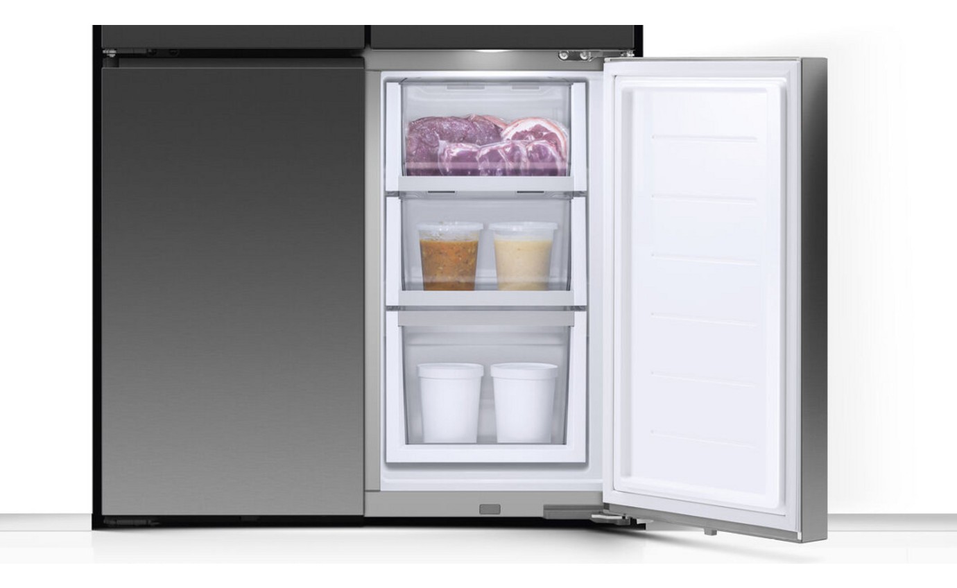 Fisher & Paykel 690L Series 7 Quad Door Refrigerator Freezer, Ice & Water RF730QNUVB1