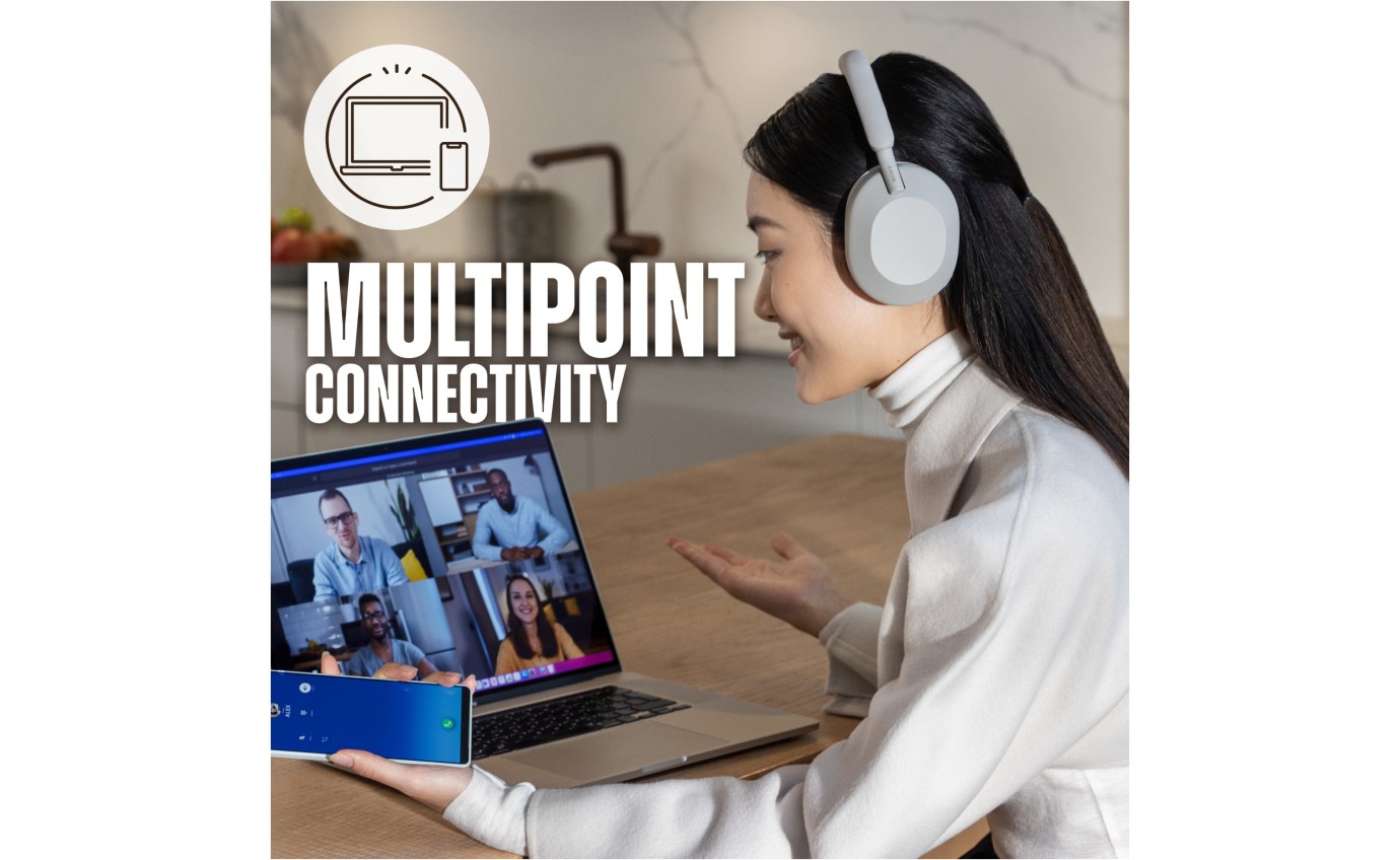 Sony Wireless Noise Cancelling Headphones (Black) WH1000XM5B