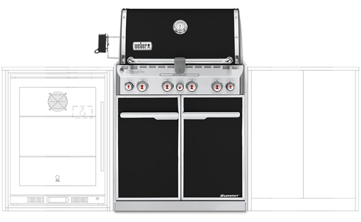 Weber Summit® E-460 Built-In NG Gas Barbecue K7261024