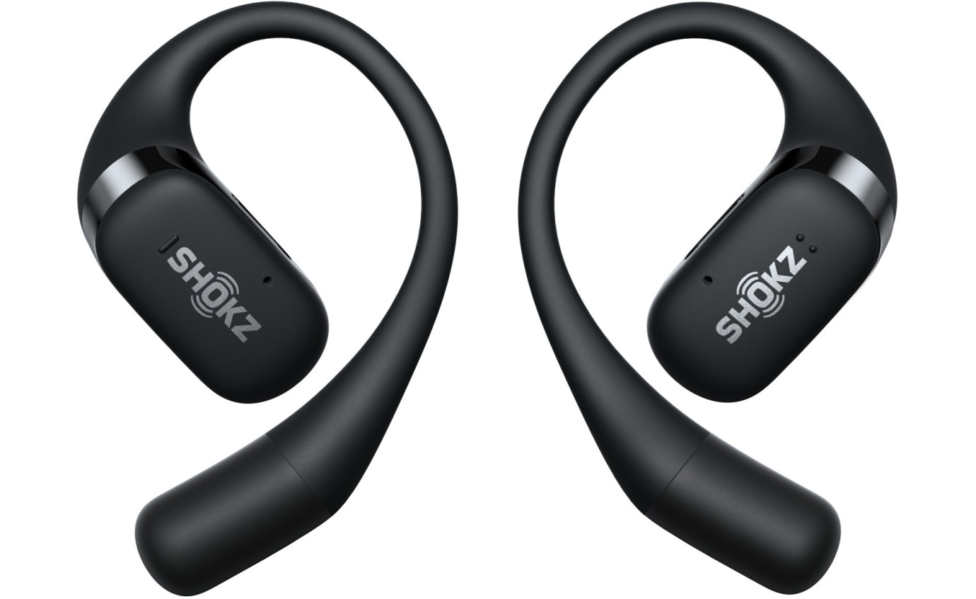Shokz OpenFit Open-Ear True Wireless Earbuds (Black) SHOKZT910STBK