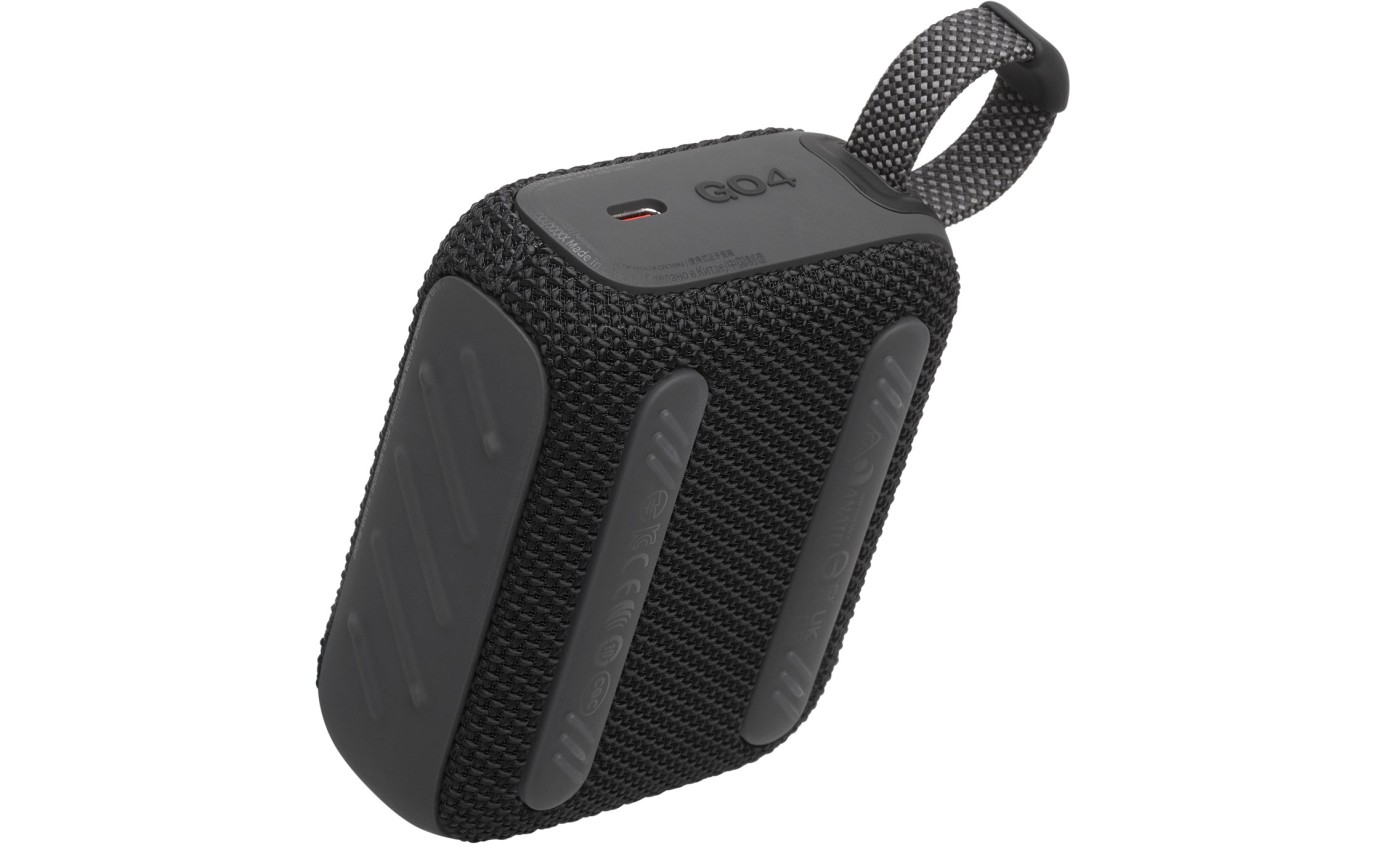 JBL Go 4 Mini Portable Bluetooth Speaker (Black) JBLGO4BLK