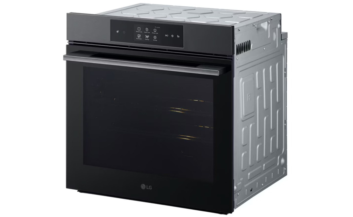 LG 76L InstaView Steam Assist Pyrolytic Oven (Stainless Steel) BO609T2S4