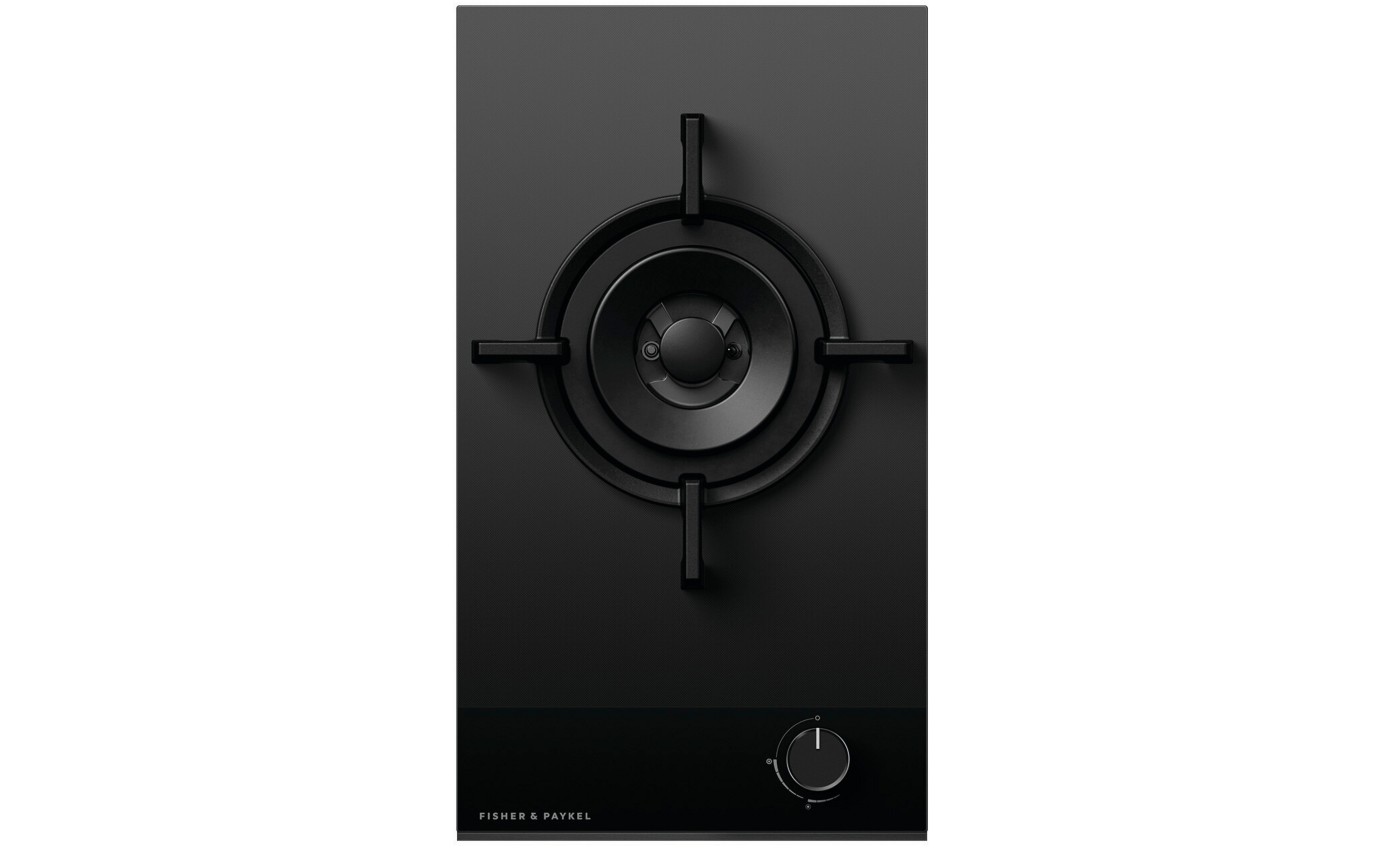 Fisher & Paykel 30cm Series 9 1 Burner Gas Cooktop, LPG CG301DLPGB4