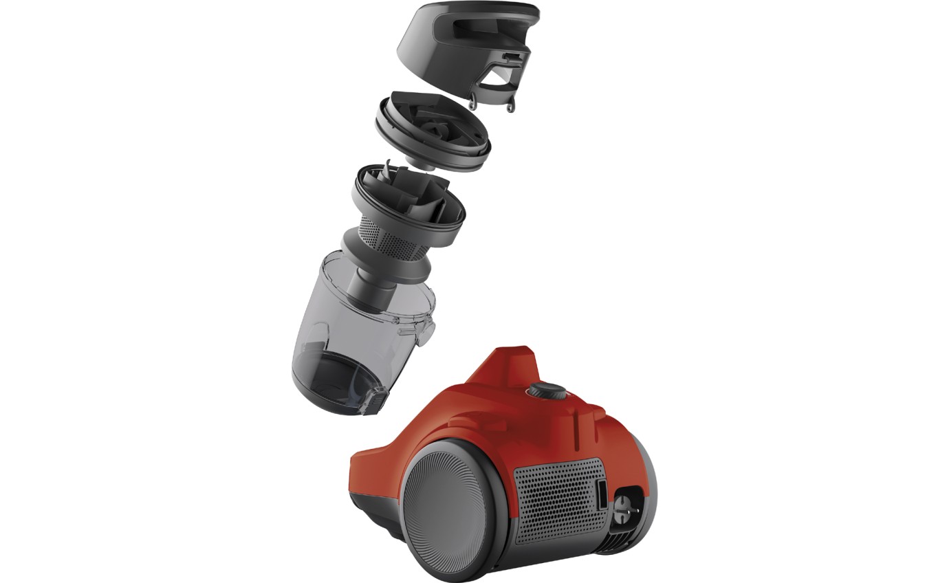 Electrolux Ease C4 Animal Bagless Vacuum (Chili Red) EC414ANIM