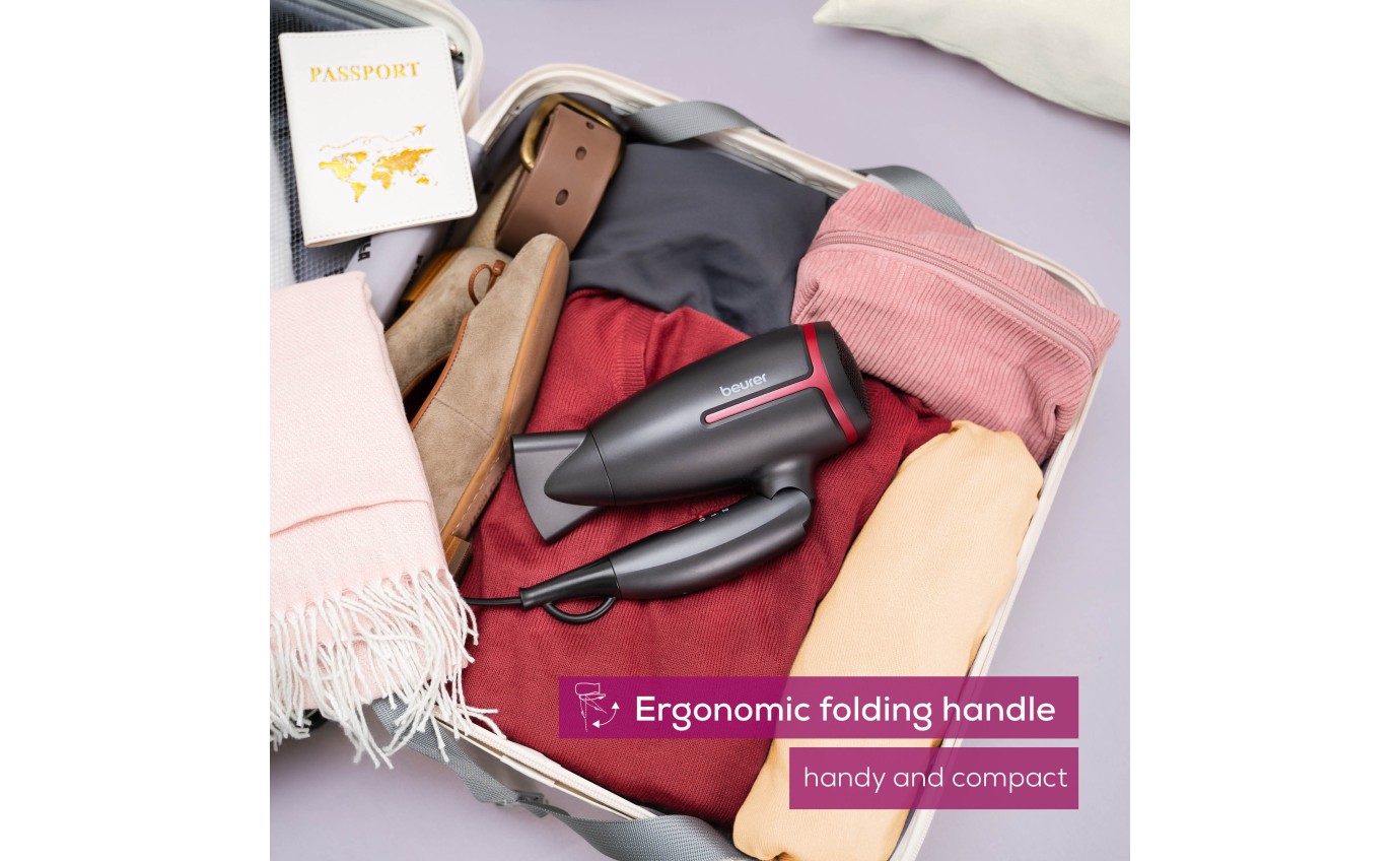 Beurer Limited Edition Travel Hair Dryer HC25RC