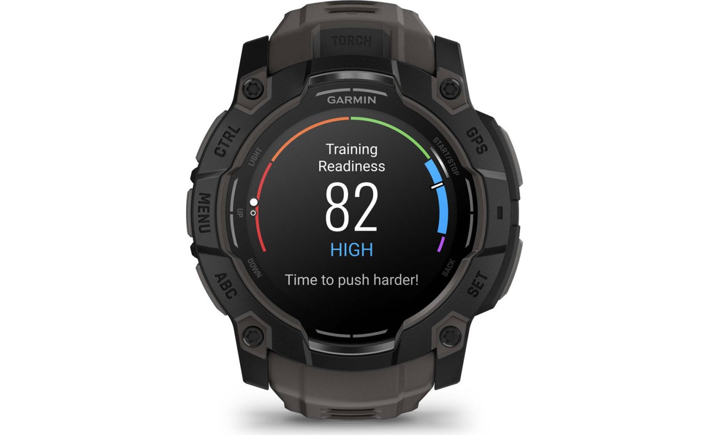 Garmin Instinct 3 50mm AMOLED Smart Watch (Black/Charcoal) 0100302000