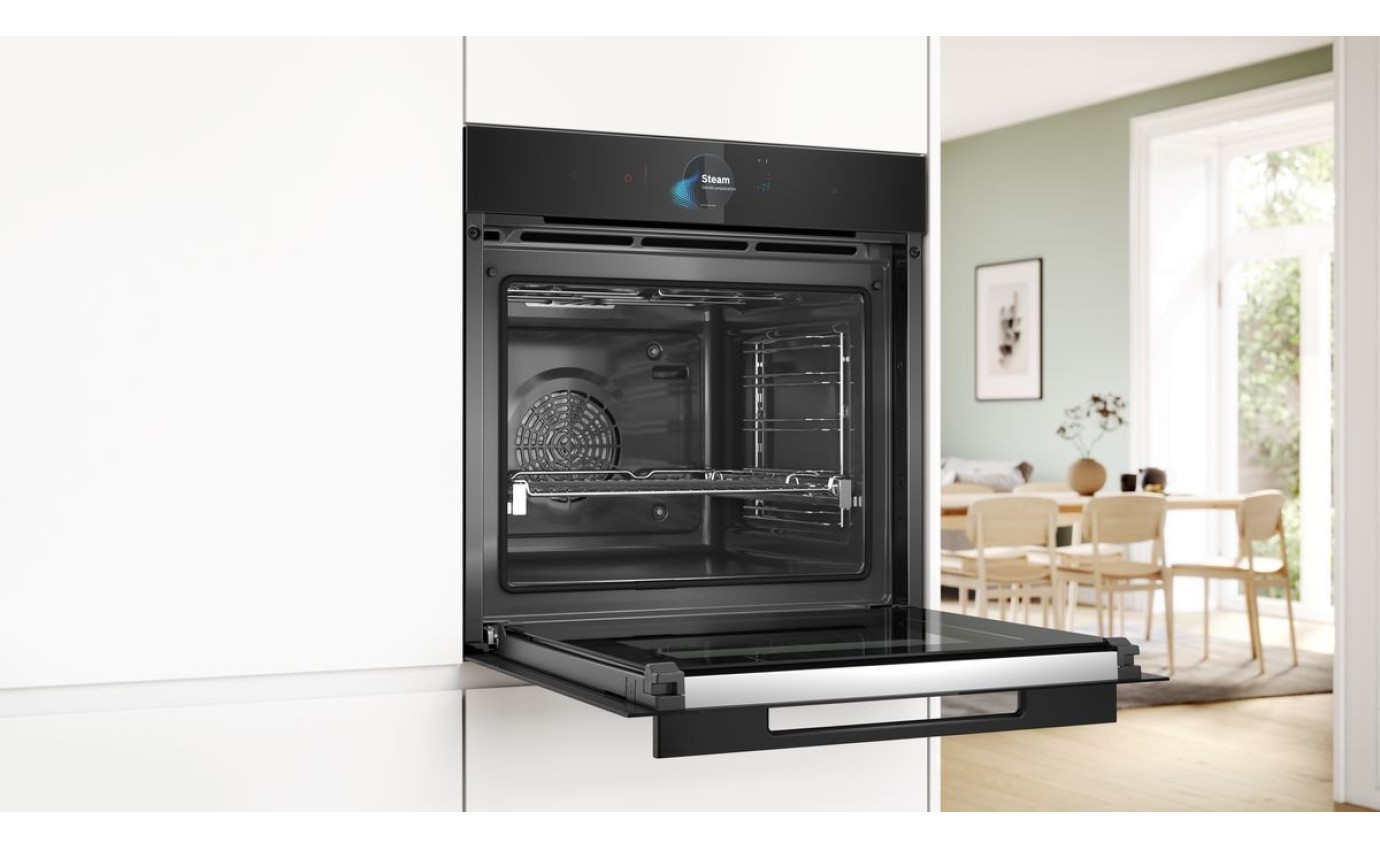 Bosch 60cm Built-In Oven With Added Steam (Series 8) HRG978NB1A