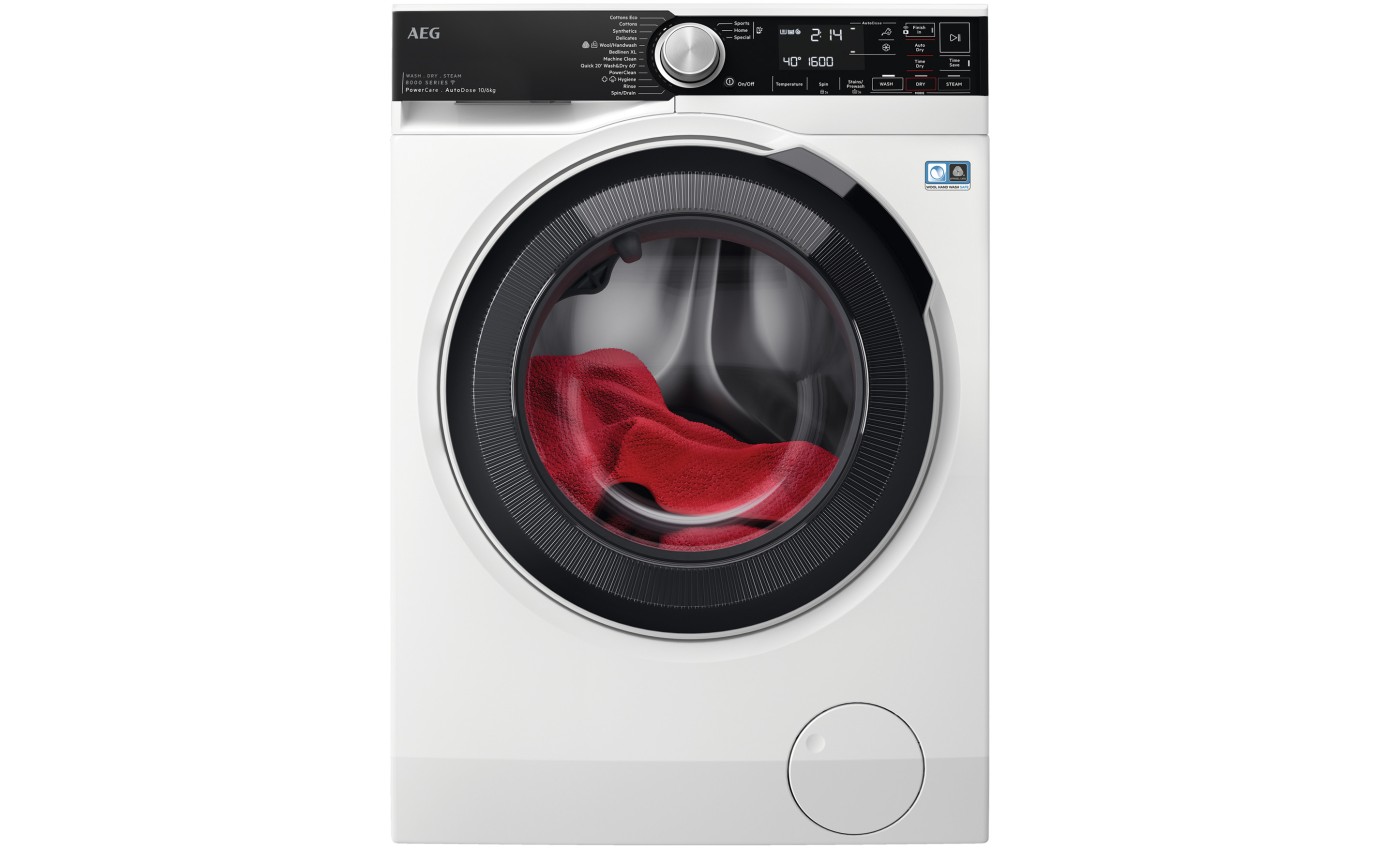 AEG 10kg/6kg 8000 Series Washer Dryer Combo with AutoDose LWA8516O5A