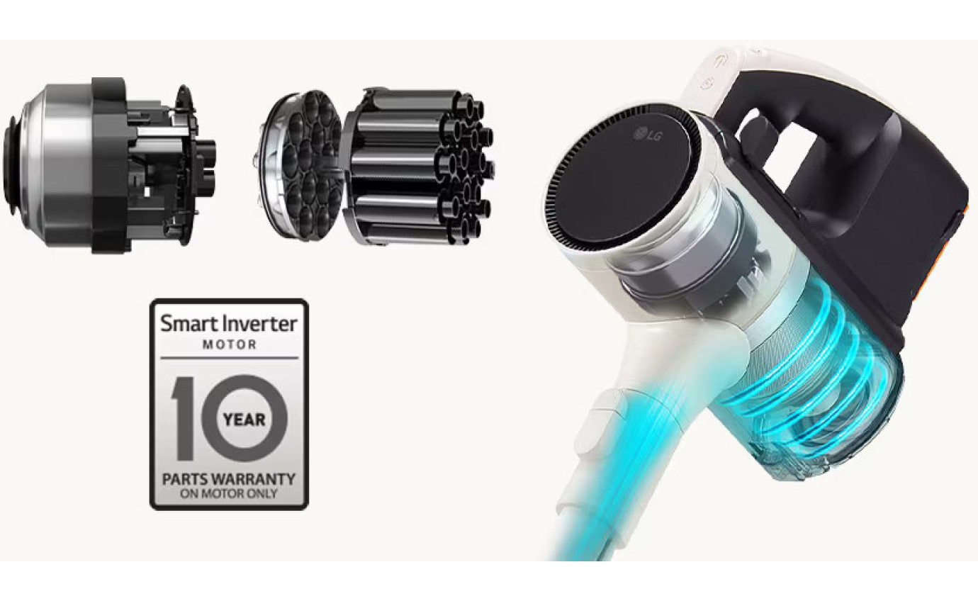 LG CordZero® Auto Emptying Handstick with Dual Floor Max Nozzle A9XAUTO2