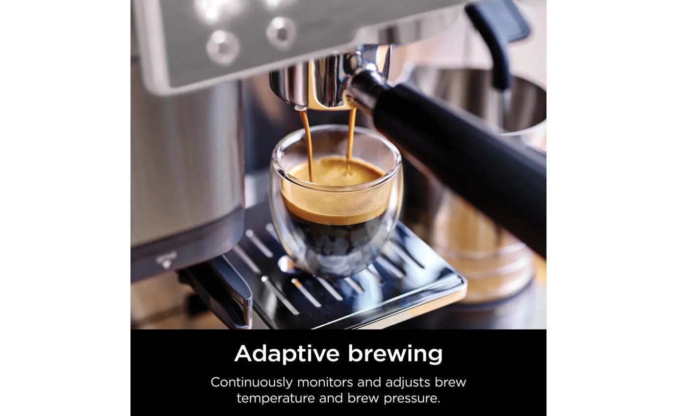 Ninja Luxe Caf&eacute; Premier Espresso Machine (Stainless Steel) ES601