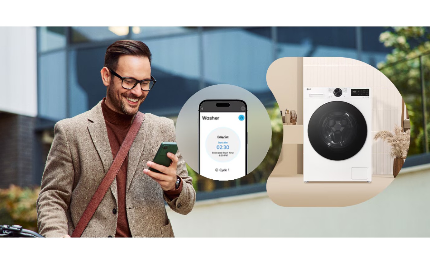 LG 9kg Series 3 AI Wash Front Load Washing Machine WX31409W