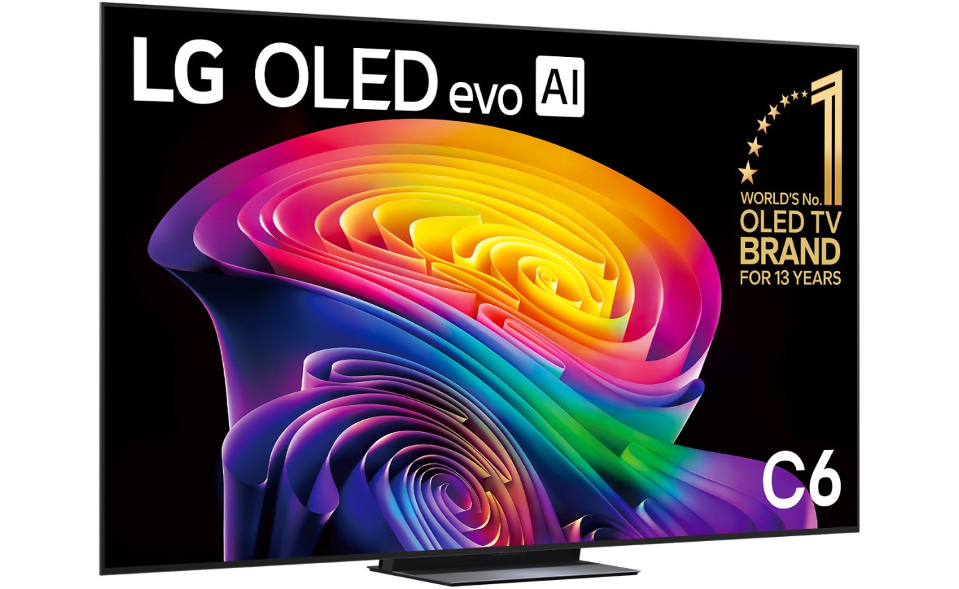 LG 83 inch C6 OLED evo AI 4K Smart TV OLED83C6PSA