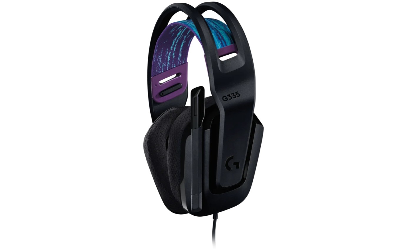 Logitech G G335 Wired Gaming Headset (Black) 981000979