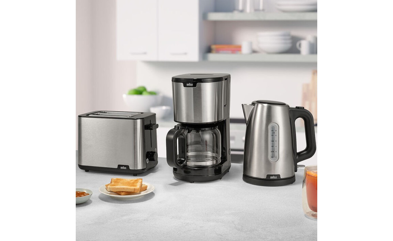 Braun PurShine 2 Slice Toaster (Black) HT1510BK