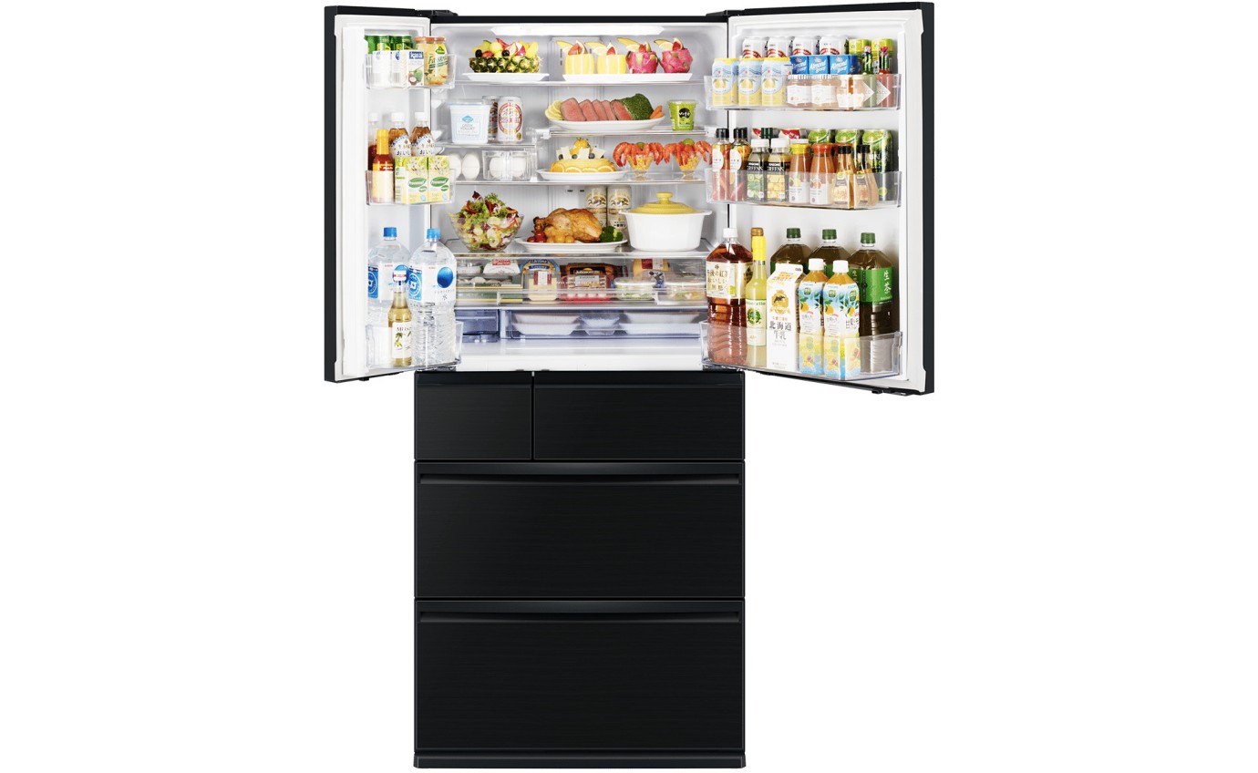 Mitsubishi 700L Multi Drawer Fridge (Diamond Black) MRWX700CBA