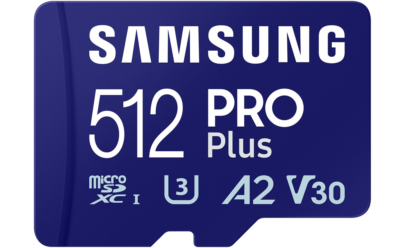 Samsung 512GB PRO Plus microSD Card MBMD512SAAPC