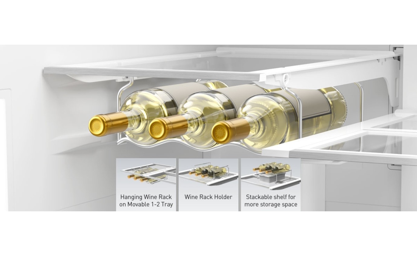 Panasonic 618L PRIME+ French Door Fridge (Carton Damage) NRXY680LVKACD