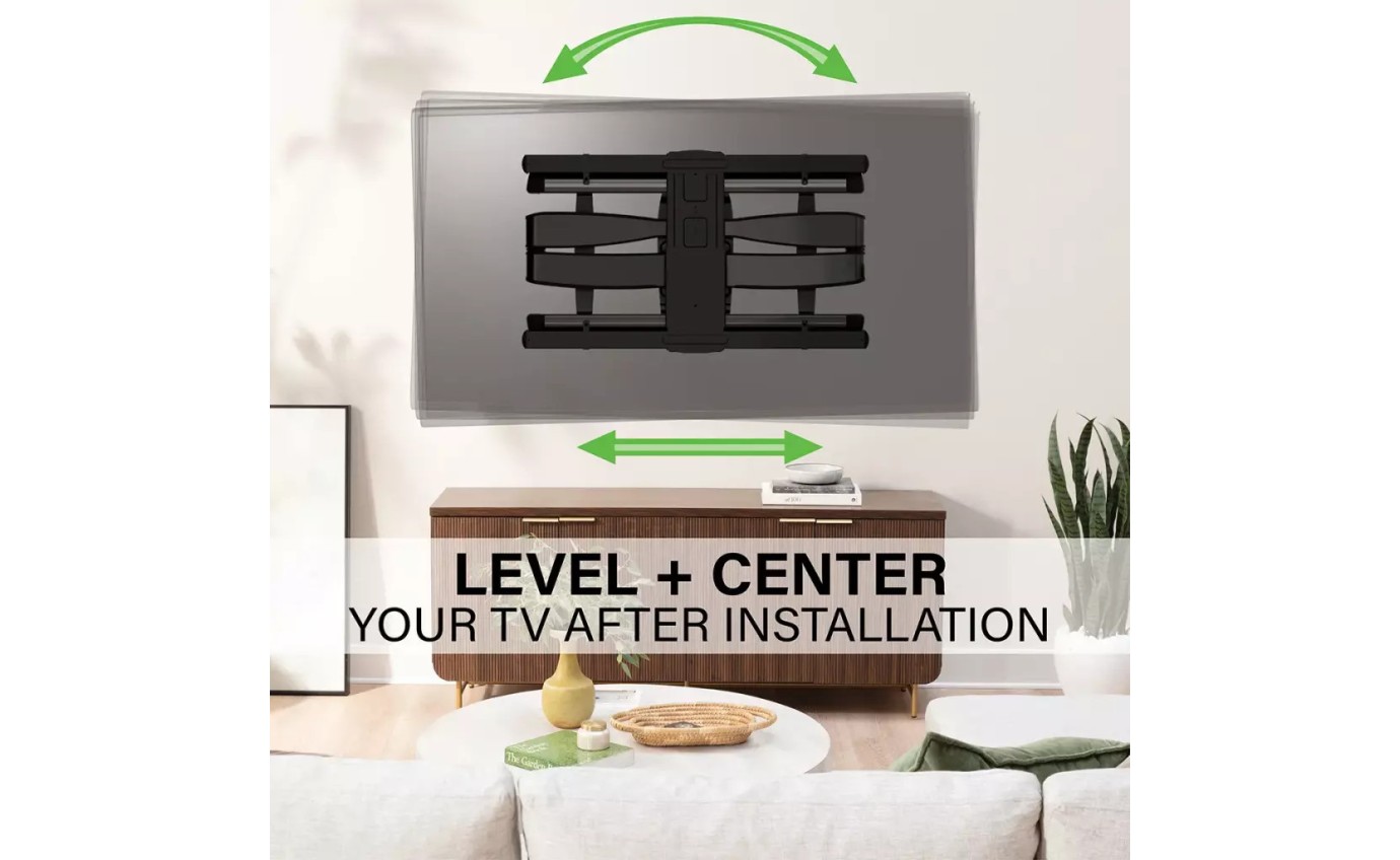 Sanus Advanced XL Full-Motion Premium TV Wall Mount VXF830B2