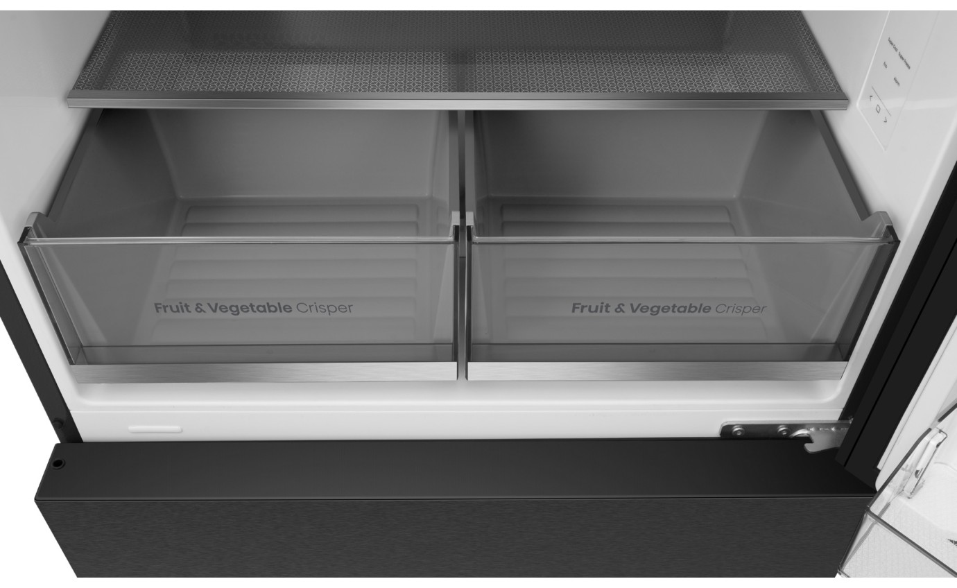 Hisense 503L Bottom Mount Fridge (Dark Stainless Steel) HRBM503E