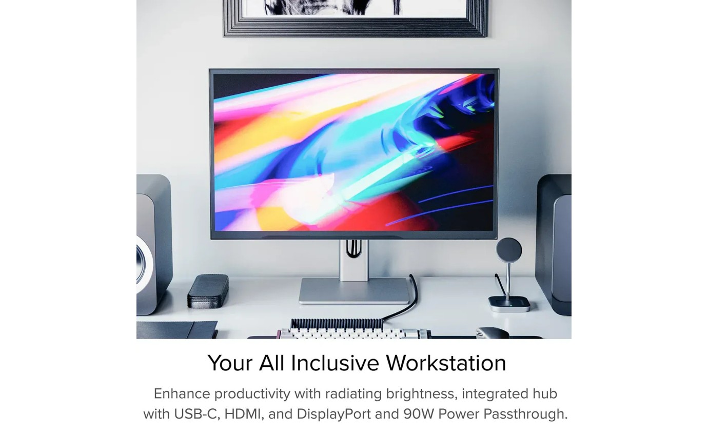 ALOGIC 27 inch Clarity Rotating 4K Monitor 27F34KCPD