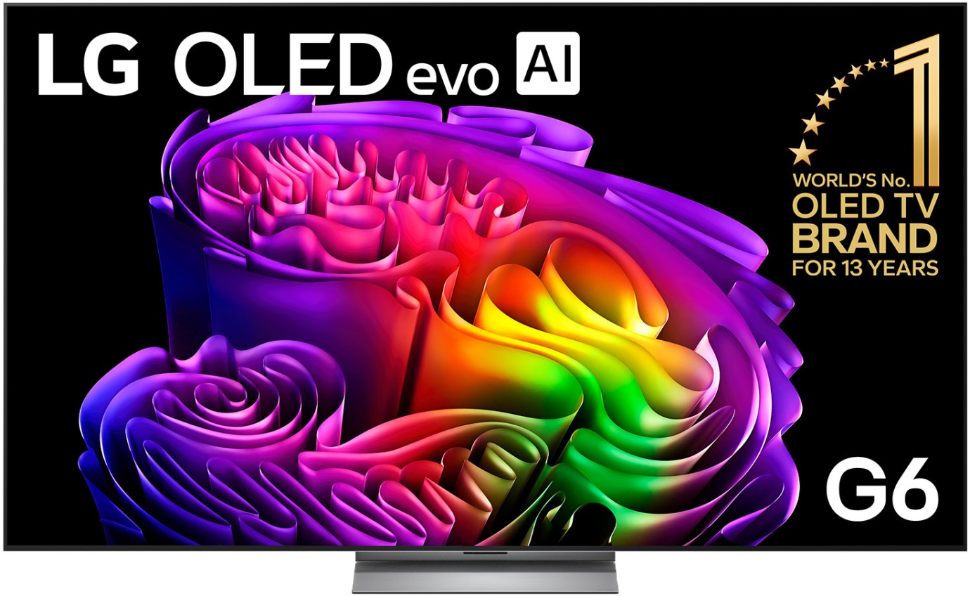 LG 83 inch G6 OLED evo AI 4K Smart TV OLED83G6PSB