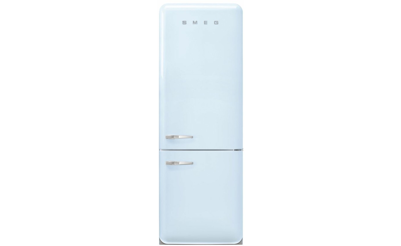 Smeg 481L 50s Style Retro Bottom Mount Fridge (Pastel Blue) FAB38RPB5AU