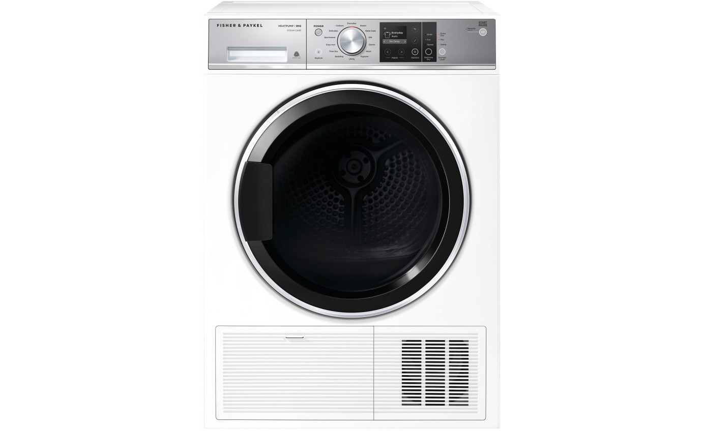 Fisher & Paykel 9kg Series 9 Heat Pump Dryer, Steam Care DH9060FS1