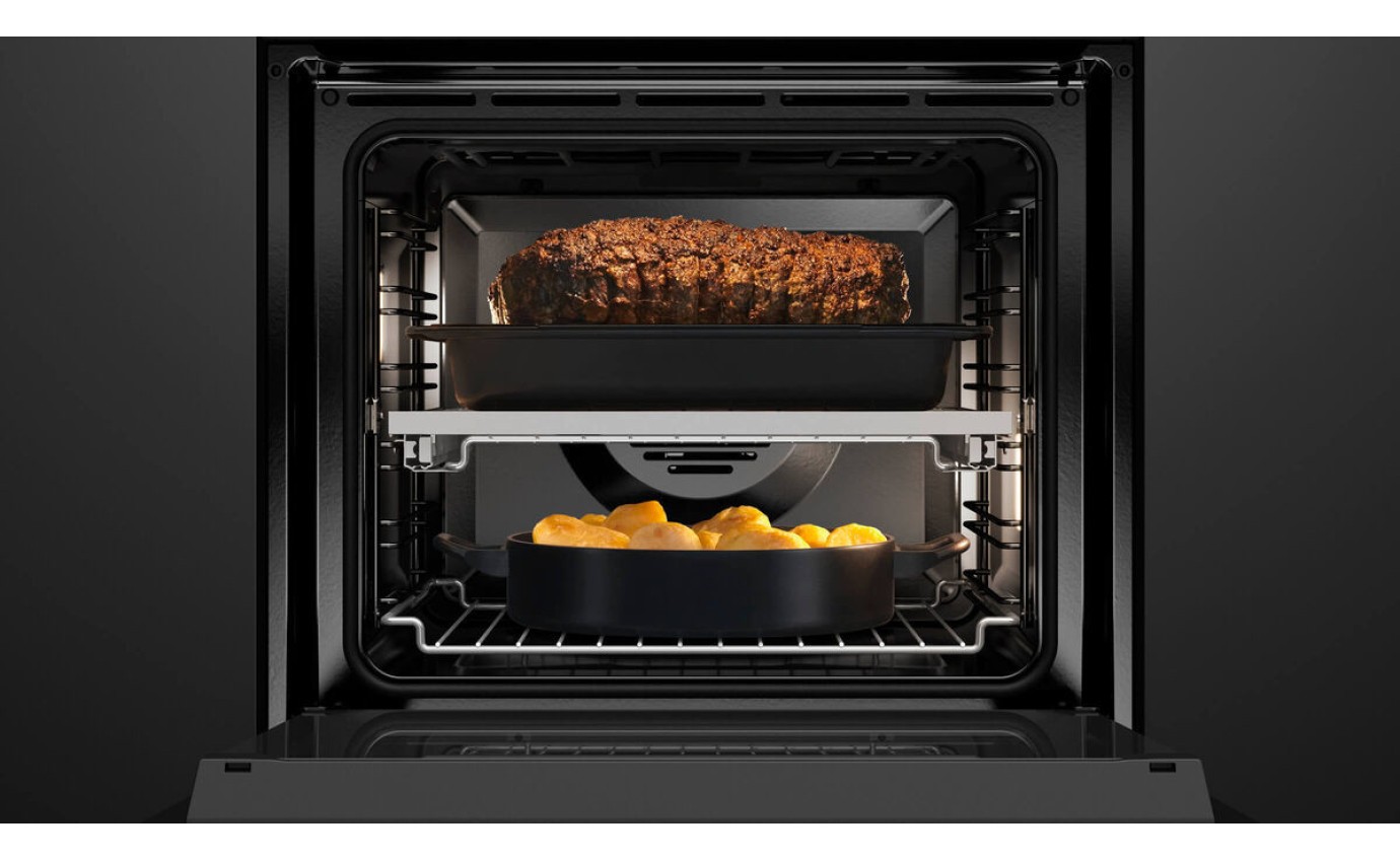 Fisher & Paykel 60cm Series 7 Contemporary Pyrolytic Oven, 13 Function OB60SD13PLX1