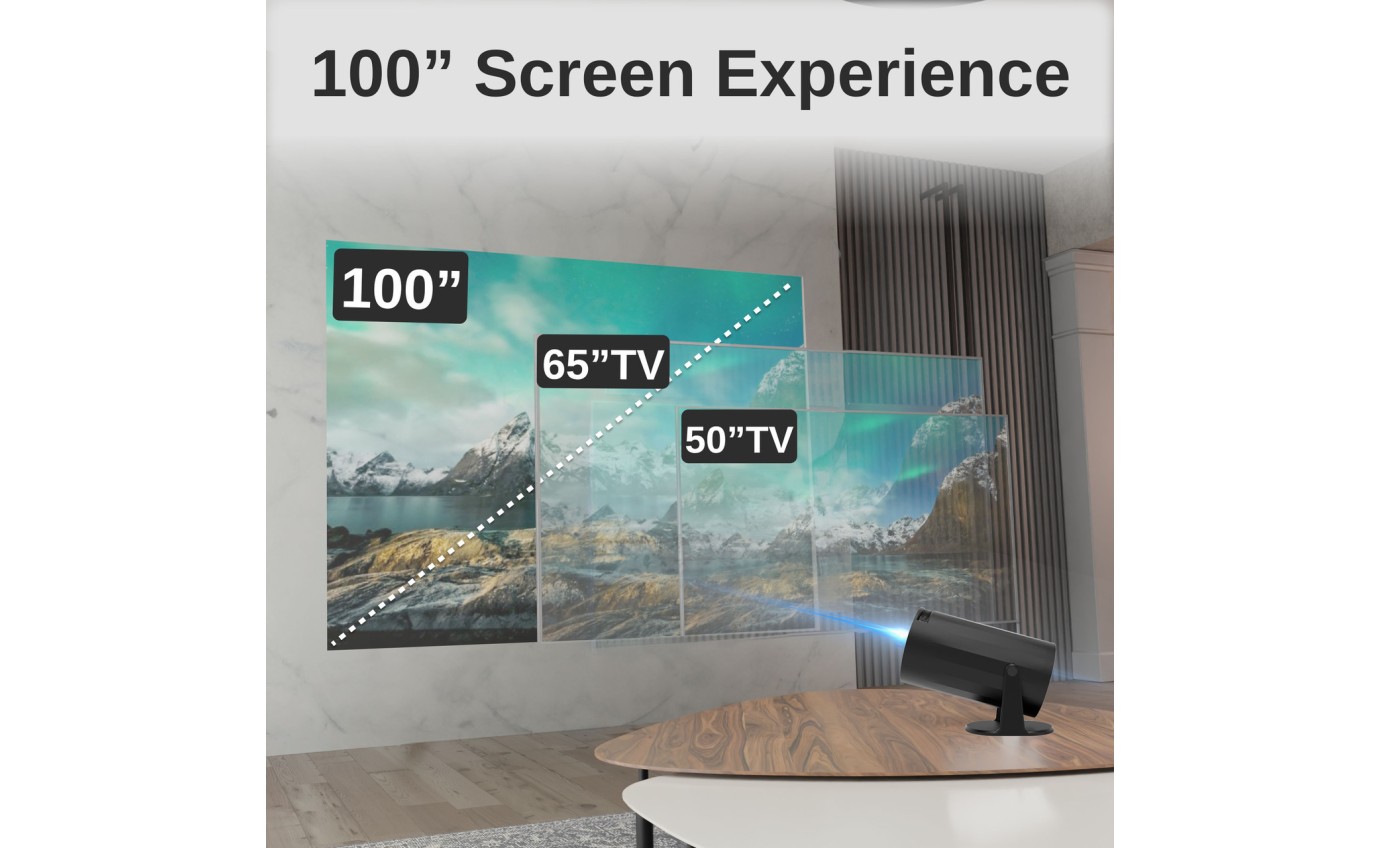 Laser Multi Angle Android LED Projector PJTUHDAB877