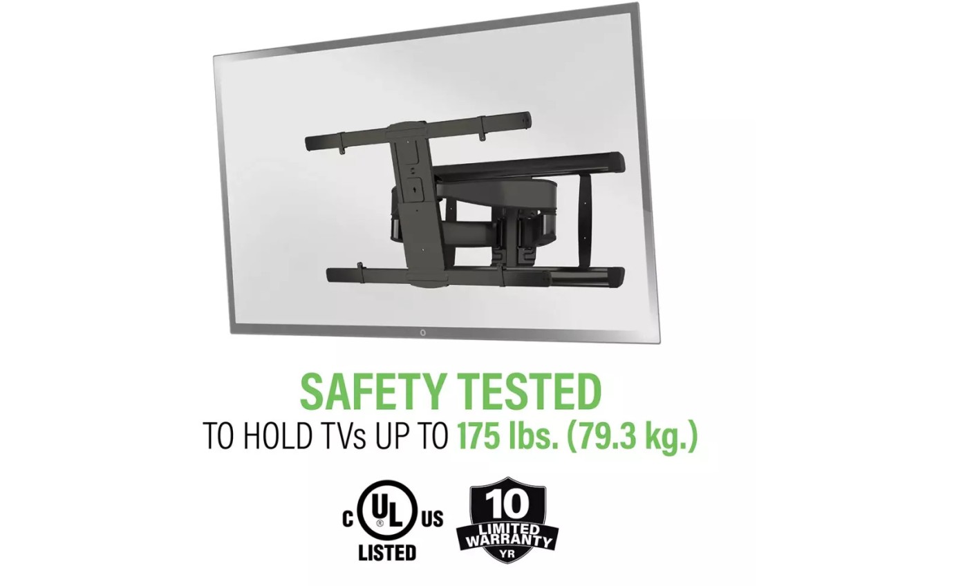 Sanus Advanced XL Full-Motion Premium TV Wall Mount VXF830B2