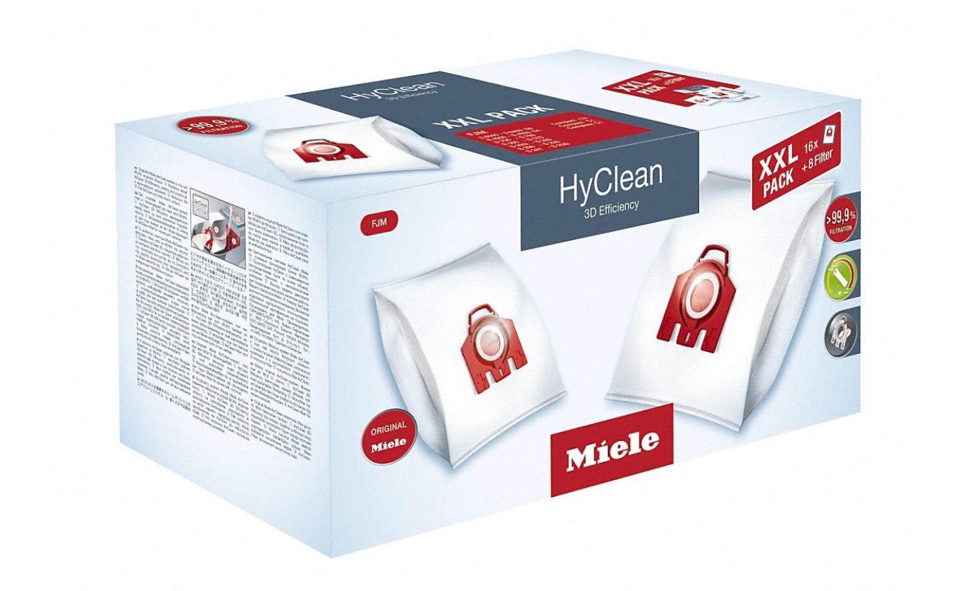 Miele FJM XXL HyClean 3D (16 Pack + 4 Filters) 10408420