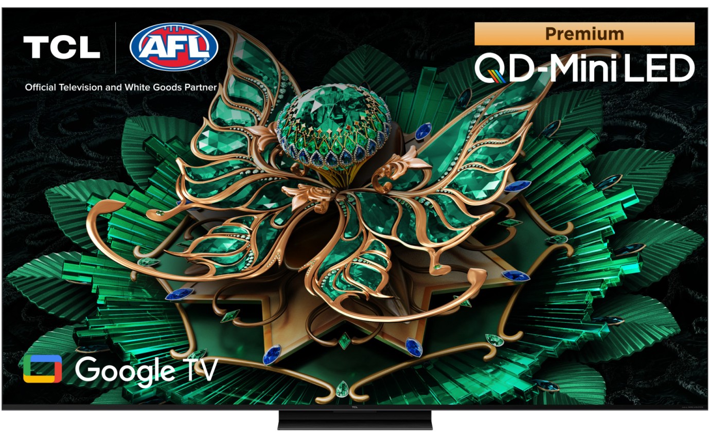TCL 85 inch C7K Premium QD-Mini LED 4K 144Hz Google TV 85C7K