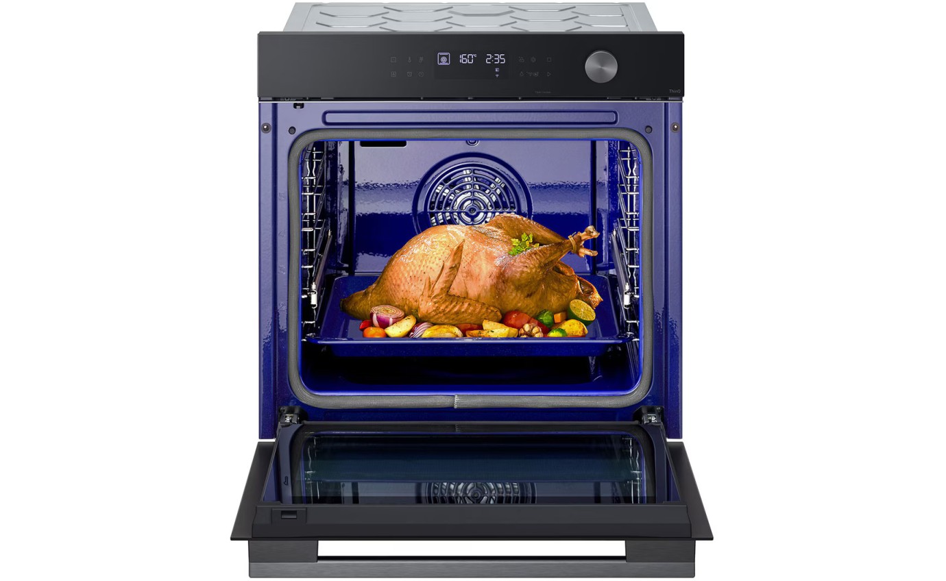 LG 76L InstaView Series 5 Oven (Black Glass) BO605G1GL5