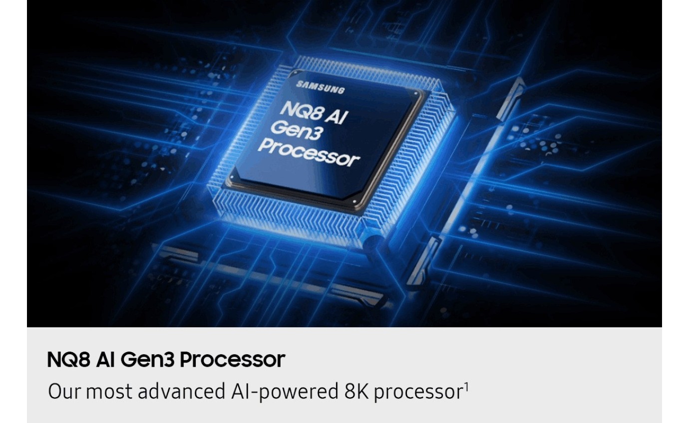 Samsung 85 inch QN990F Neo QLED 8K Mini LED Vision AI Smart TV QA85QN990FWXXY