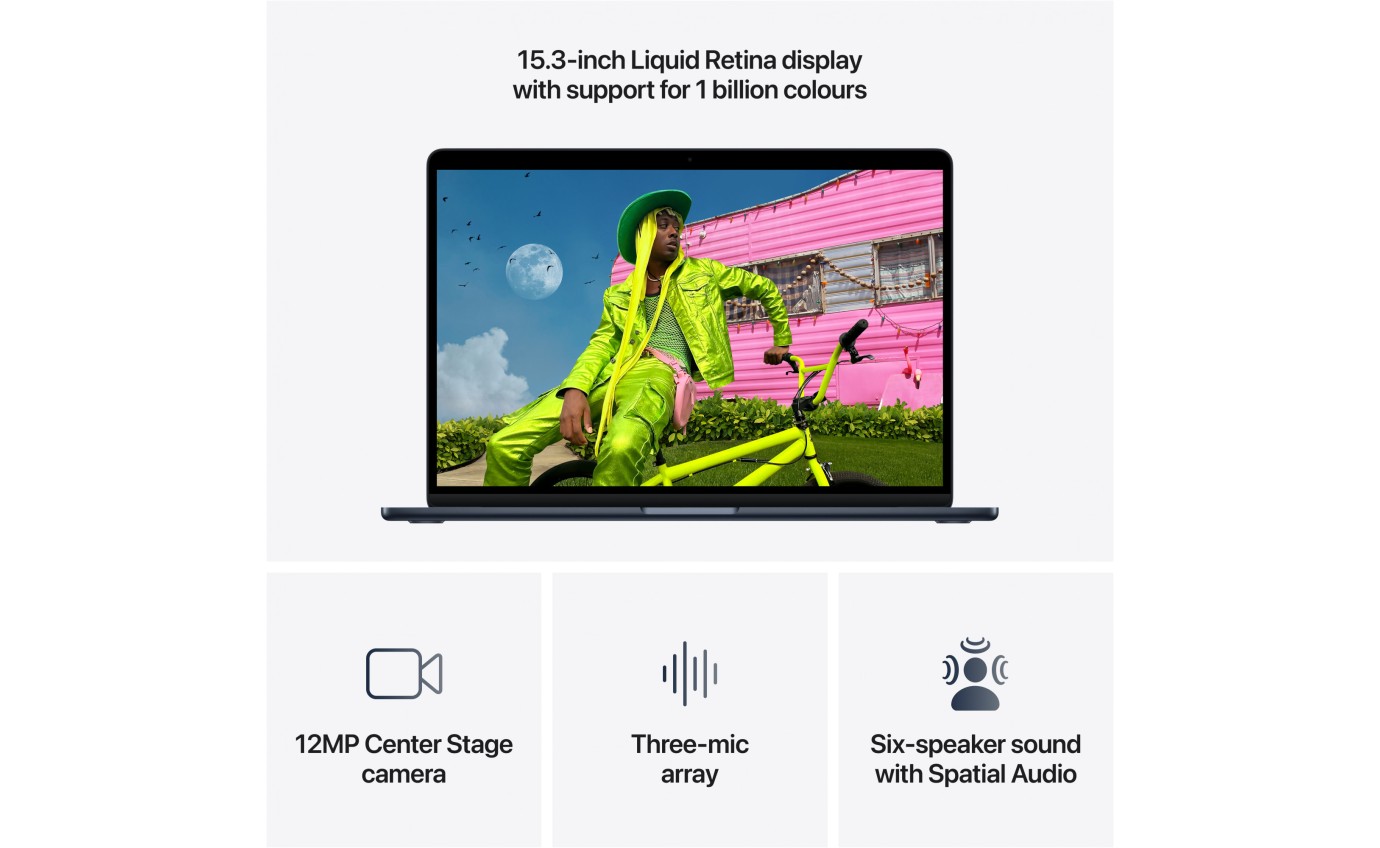 Apple MacBook Air 15-inch M5 512GB/16GB (Midnight) MDVH4XA