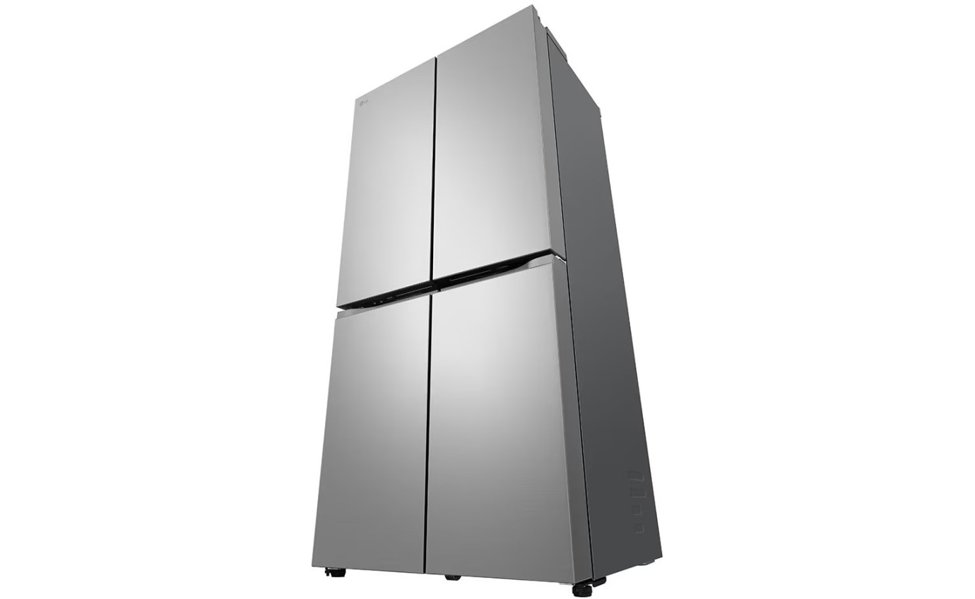LG 530L Slim French Door Fridge (Stainless Steel) GFB505PL