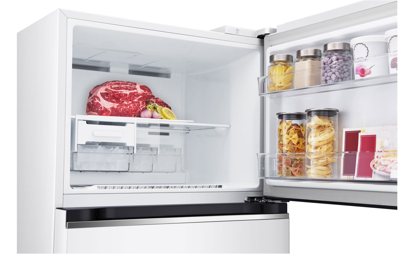LG 375L Top Mount Fridge (White) GT5W